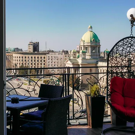 President Lux Lägenhet Belgrad Exteriör bild